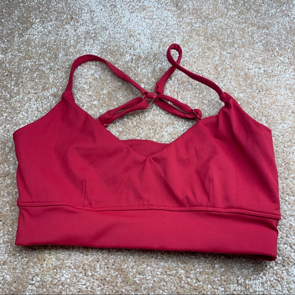 Balance Athletica (vitality) ruby red bra